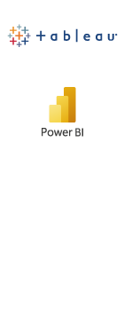 Dev Talks 2022 webinar Data Analytics logos Tableau e Power BI